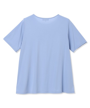 A/C DESIGN BY ALPHA CUBIC フラワーイラストプリントＴシャツ【ひやツヤ・UVカット・接触冷感】_subthumb_20