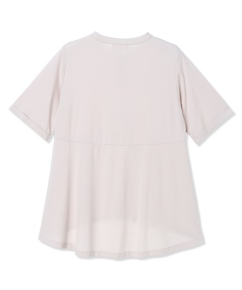 A/C DESIGN BY ALPHA CUBIC クルーネックペプラムTシャツ【ひやツヤ・UVカット・接触冷感】_subthumb_16