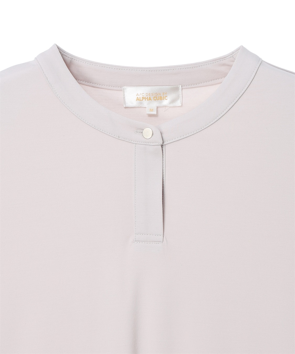 A/C DESIGN BY ALPHA CUBIC クルーネックペプラムTシャツ【ひやツヤ・UVカット・接触冷感】_sub_17