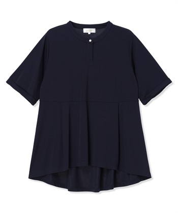 A/C DESIGN BY ALPHA CUBIC クルーネックペプラムTシャツ【ひやツヤ・UVカット・接触冷感】_subthumb_22