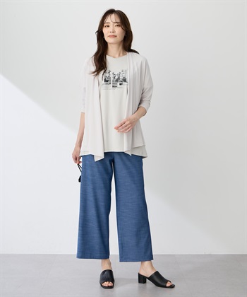 A/C DESIGN BY ALPHA CUBIC トッパーカーディガン【接触冷感・UVカット】_subthumb_10