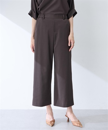 A/C DESIGN BY ALPHA CUBIC ストレッチストレートパンツ【接触冷感・UVカット・遮熱・後ろウエストゴム・セットアップ対応】_subthumb_4