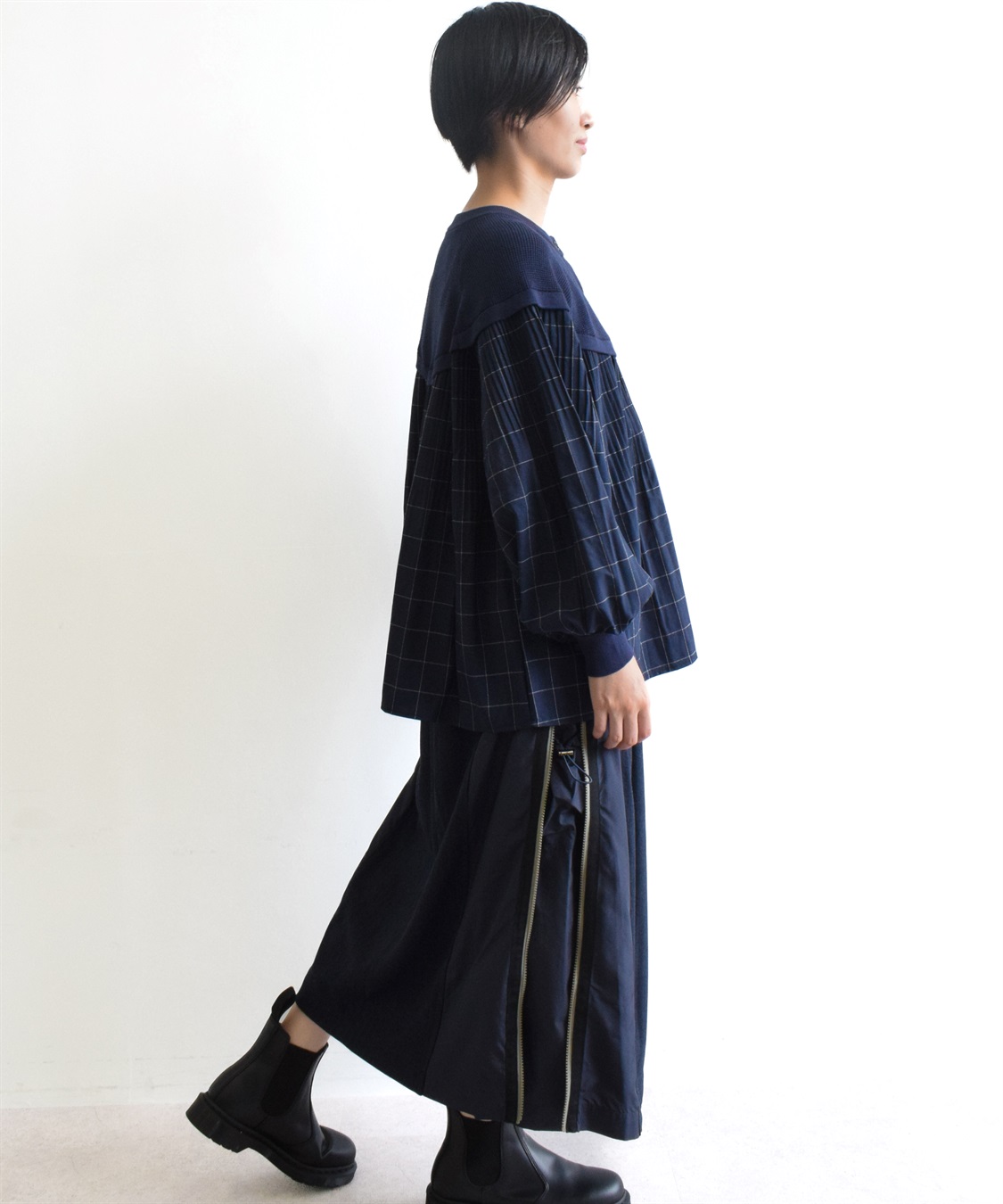 ATSURO TAYAMA ストレッチコンビカーディガン_sub_10