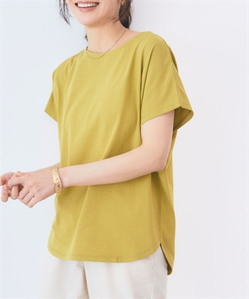 CROSS FUNCTION 《接触冷感》エブ楽フレンチスリーブTシャツ【CF/クロスファンクション】_subthumb_3