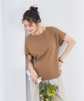 CROSS FUNCTION 《接触冷感》エブ楽フレンチスリーブTシャツ【CF/クロスファンクション】_subthumb_9
