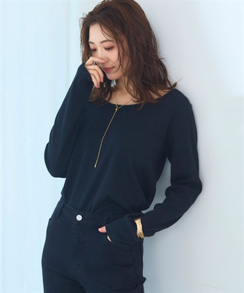 CROSS FUNCTION 《洗える》エブ楽 2wayバックオープンロングスリーブTシャツ【CF/クロスファンクション】_subthumb_14