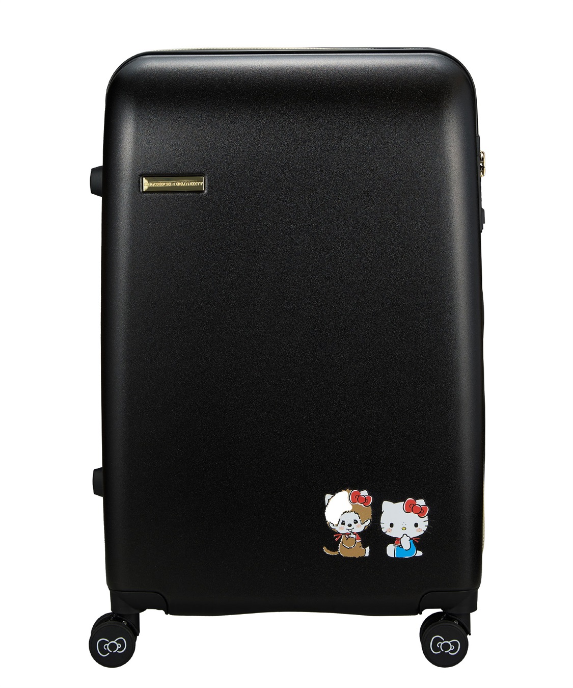 Life Style by cross marche 【MONCHHICHI×HELLO KITTY/モンチッチ×ハローキティ】スーツケース Lサイズ ドリンクホルダー付き ジッパータイプ_sub_4