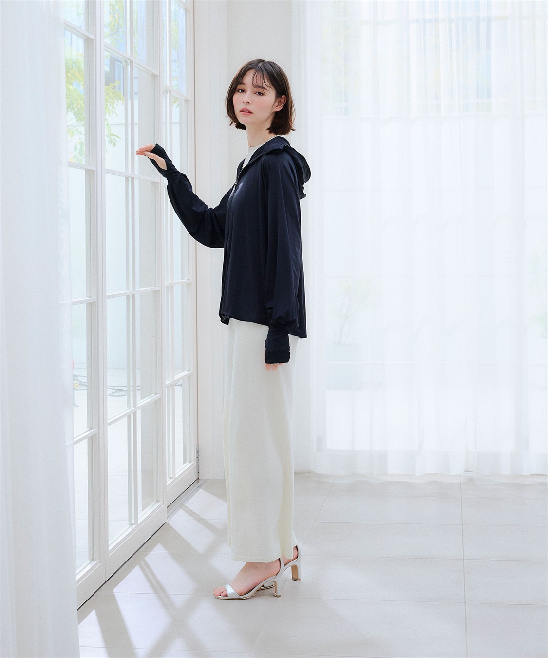 涼活本舗/温活本舗 フード付きUVカットパーカ_sub_13