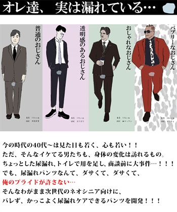 Life Style by cross marche 【KEEPGUARD/キープガード】ナノファイン加工　尿漏れ対応パンツ メンズ　三枚組セット_subthumb_3