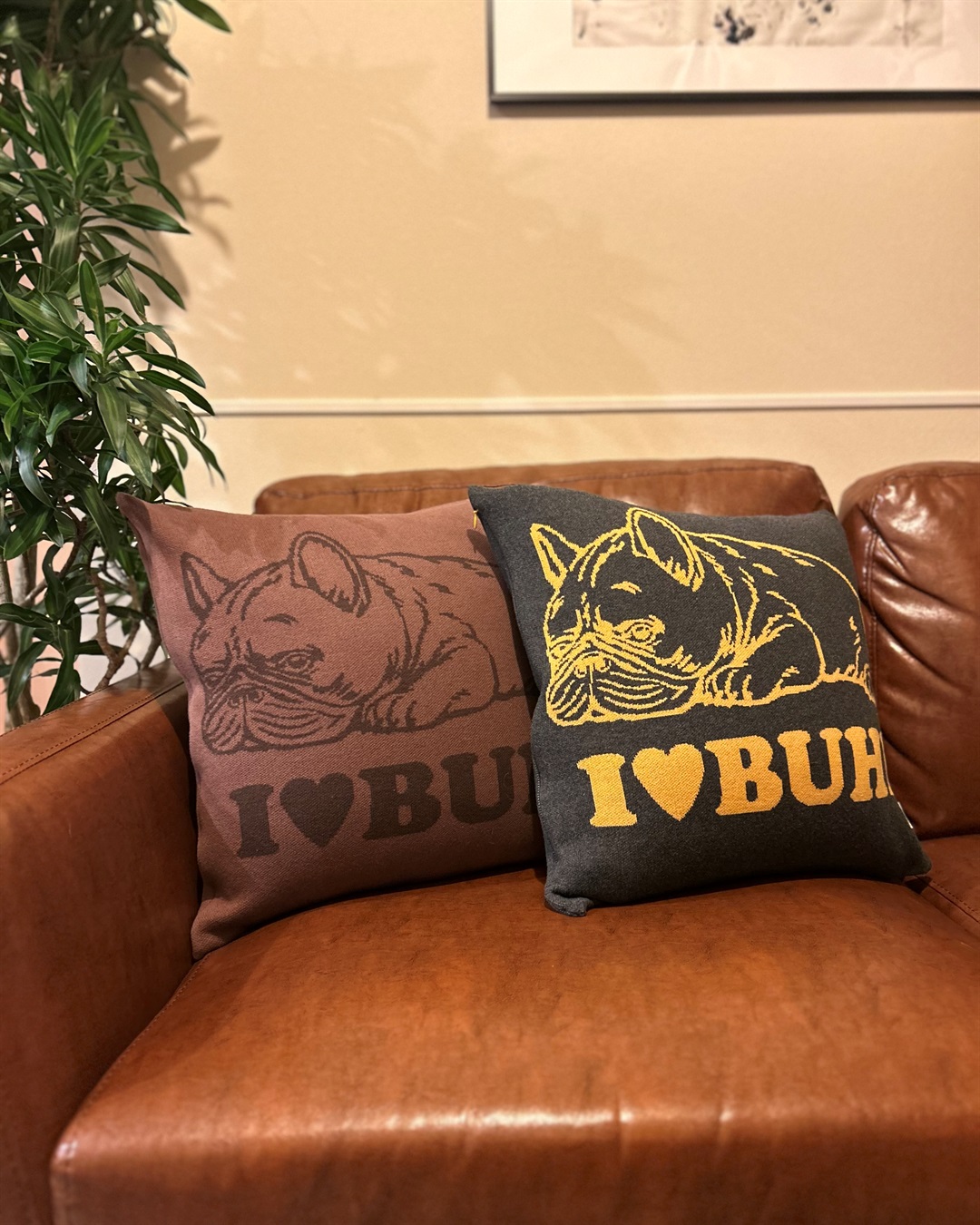 Cul-B 【for dogs】I LOVE BUHI Knit Cushion　Cul-B/キューブ/愛犬服_sub_6