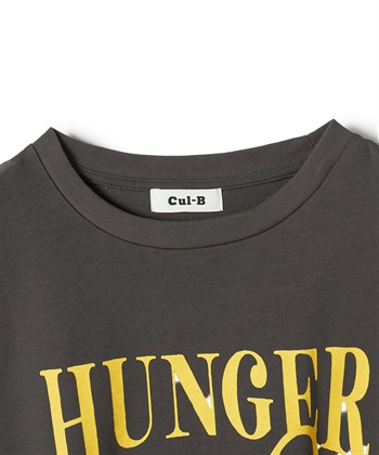 Cul-B 【for owners】半袖ロゴTEE (HUNGER)　Cul-B/キューブ/愛犬服_subthumb_2