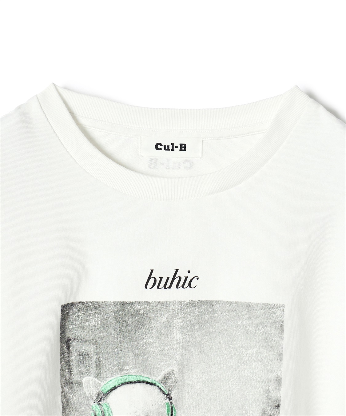 Cul-B 【for owners】半袖ロゴTEE (BUHIC)　Cul-B/キューブ/愛犬服_sub_2