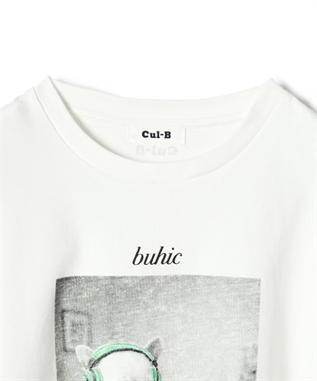 Cul-B 【for owners】半袖ロゴTEE (BUHIC)　Cul-B/キューブ/愛犬服_subthumb_2