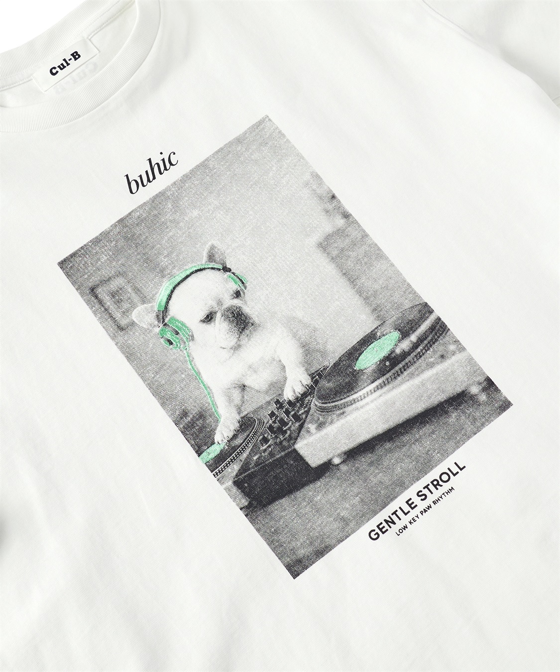 Cul-B 【for owners】半袖ロゴTEE (BUHIC)　Cul-B/キューブ/愛犬服_sub_6