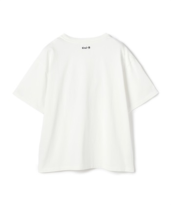 Cul-B 【for owners】半袖ロゴTEE (Semaphore BUHI)　Cul-B/キューブ/愛犬服_subthumb_1