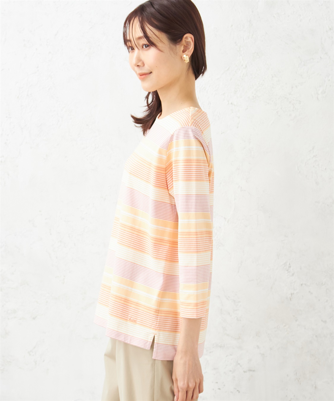 DECOY ボーダーTシャツ_sub_1