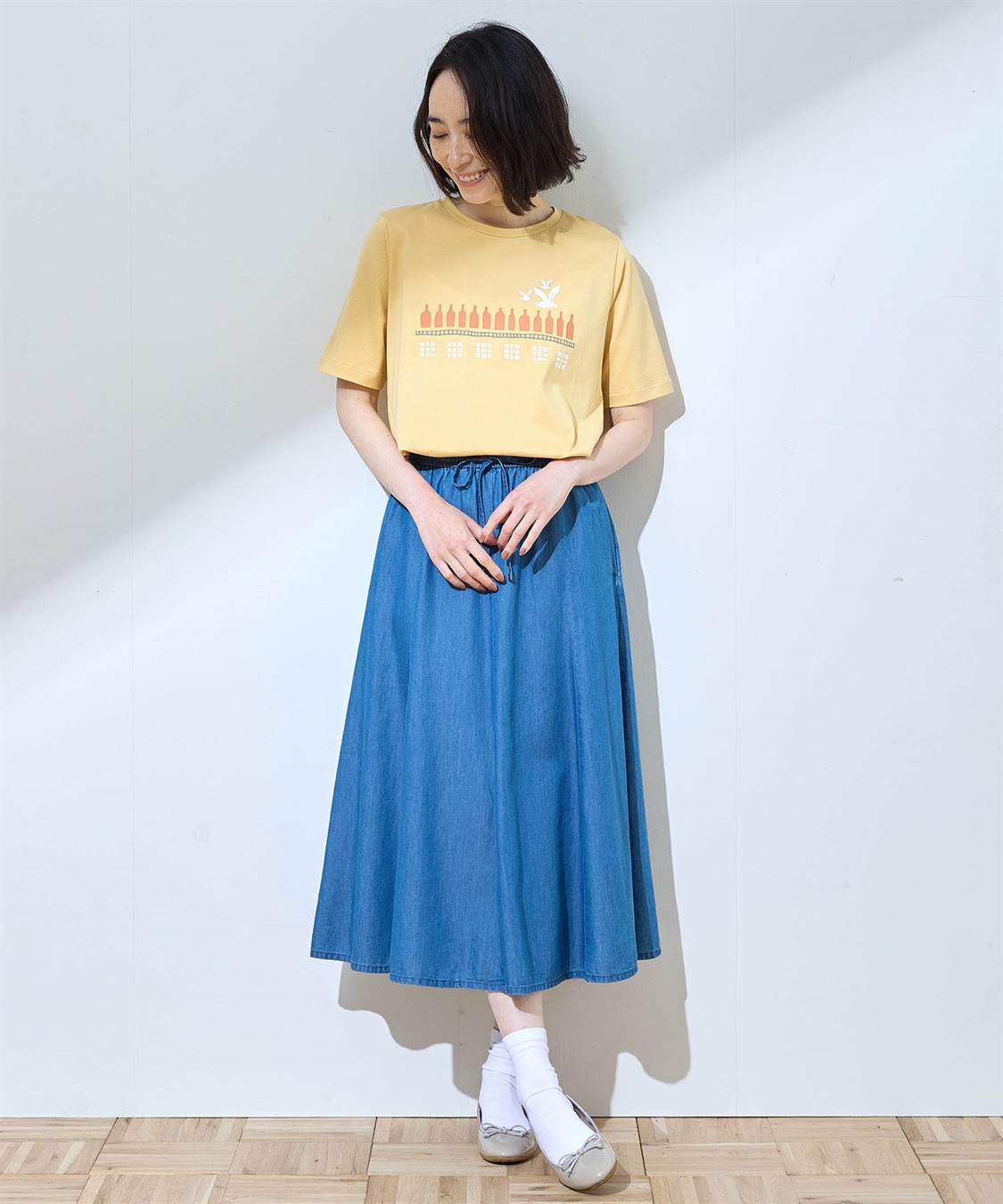DECOY 【ひやさら】【UVカット】【友桝飲料コラボ】ロゴプリントTシャツ_sub_15
