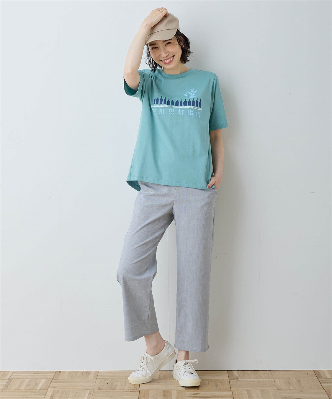 DECOY 【ひやさら】【UVカット】【友桝飲料コラボ】ロゴプリントTシャツ_sub_17
