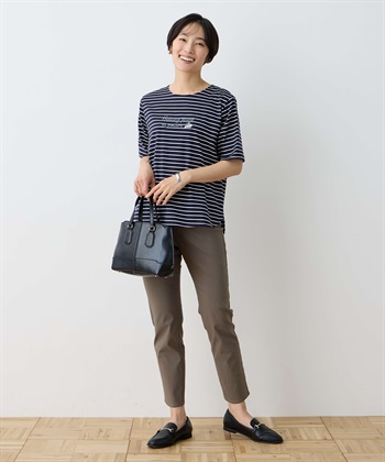 DECOY 【ひやさら】【UVカット】chiyoコイ君ボーダーTシャツ_subthumb_4