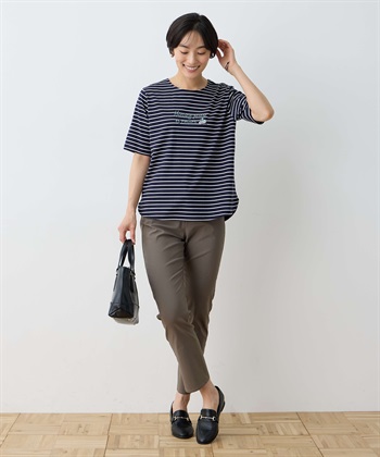 DECOY 【ひやさら】【UVカット】chiyoコイ君ボーダーTシャツ_subthumb_5