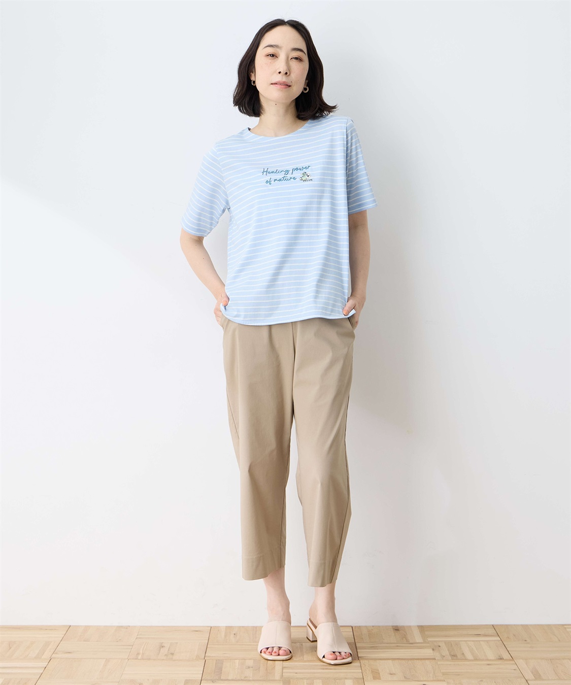 DECOY 【ひやさら】【UVカット】chiyoコイ君ボーダーTシャツ_sub_8