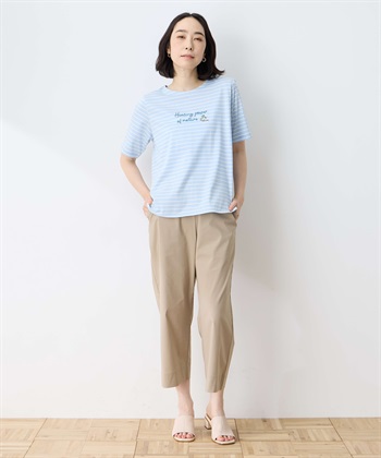 DECOY 【ひやさら】【UVカット】chiyoコイ君ボーダーTシャツ_subthumb_8