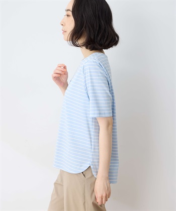 DECOY 【ひやさら】【UVカット】chiyoコイ君ボーダーTシャツ_subthumb_10