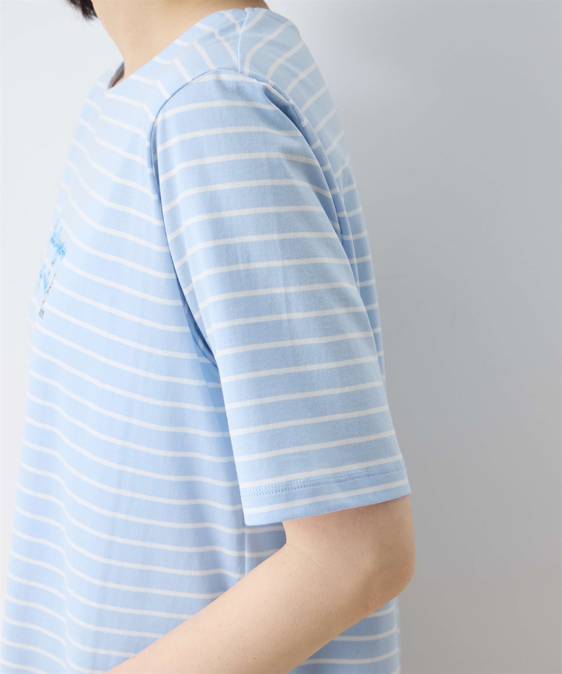 DECOY 【ひやさら】【UVカット】chiyoコイ君ボーダーTシャツ_sub_13