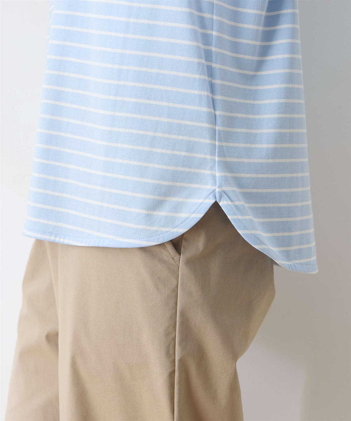DECOY 【ひやさら】【UVカット】chiyoコイ君ボーダーTシャツ_sub_14