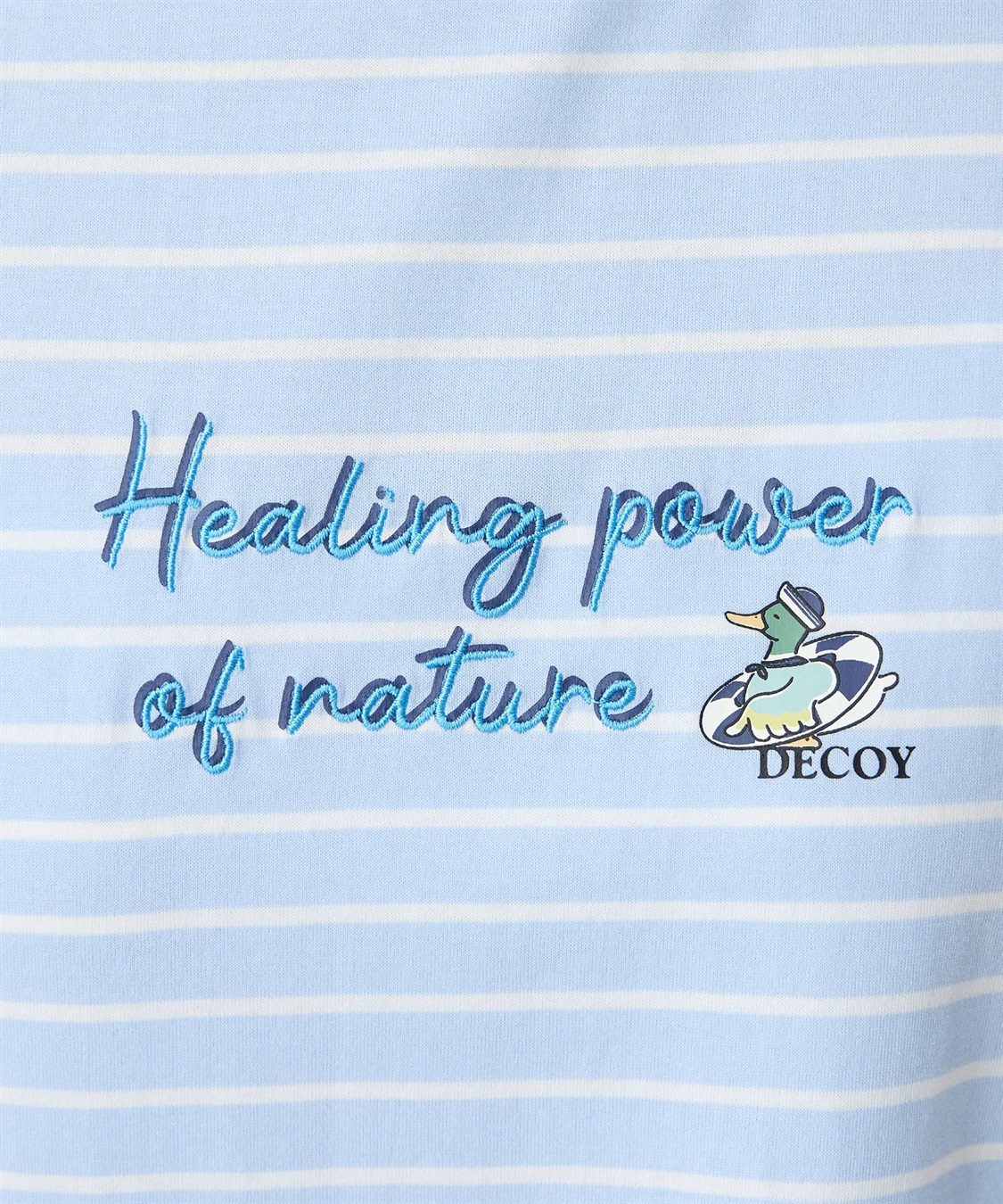 DECOY 【ひやさら】【UVカット】chiyoコイ君ボーダーTシャツ_sub_15
