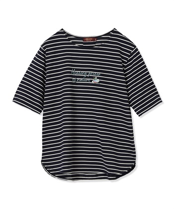 DECOY 【ひやさら】【UVカット】chiyoコイ君ボーダーTシャツ_subthumb_18