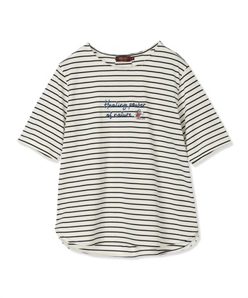 DECOY 【ひやさら】【UVカット】chiyoコイ君ボーダーTシャツ_subthumb_19