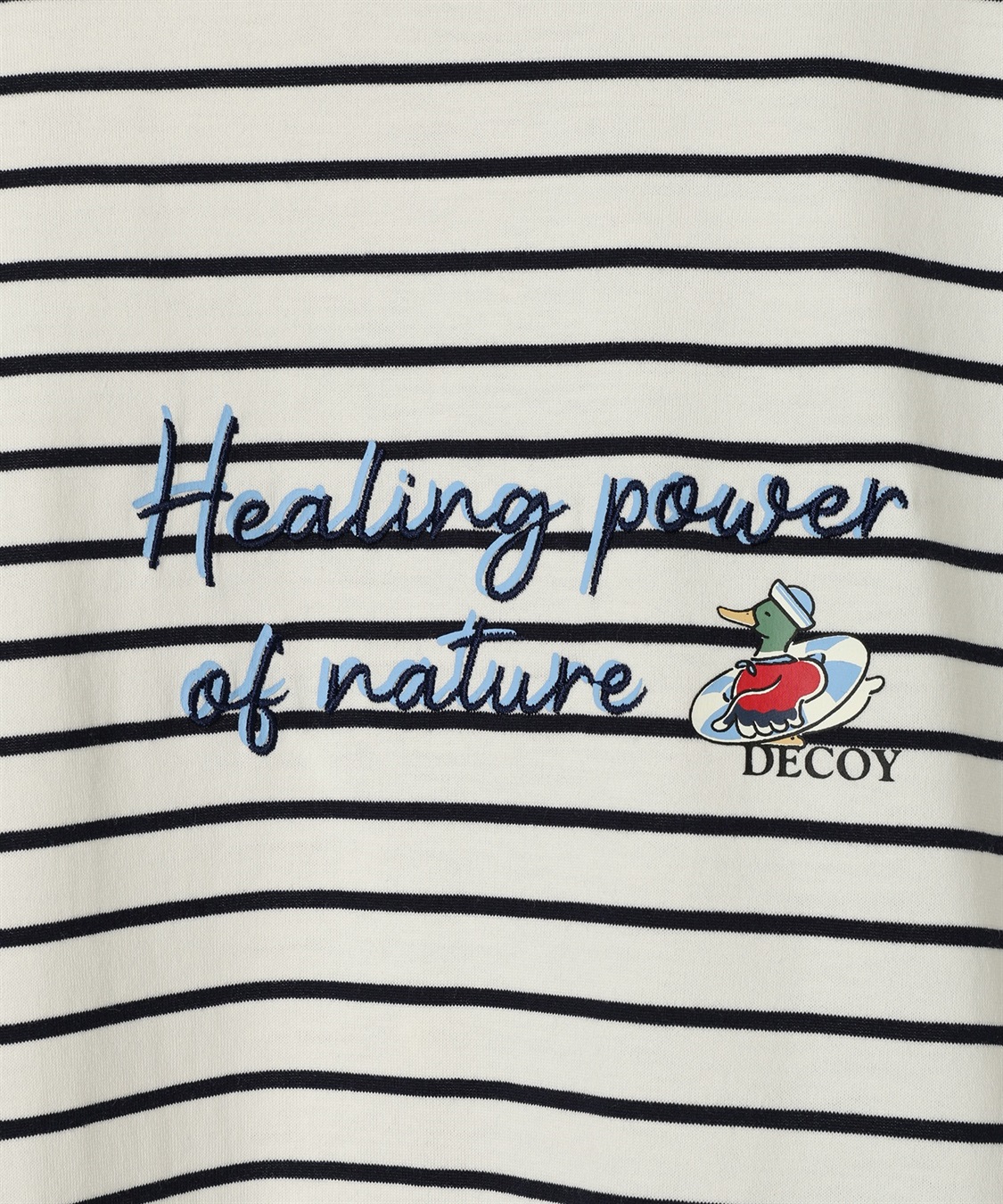 DECOY 【ひやさら】【UVカット】chiyoコイ君ボーダーTシャツ_sub_24