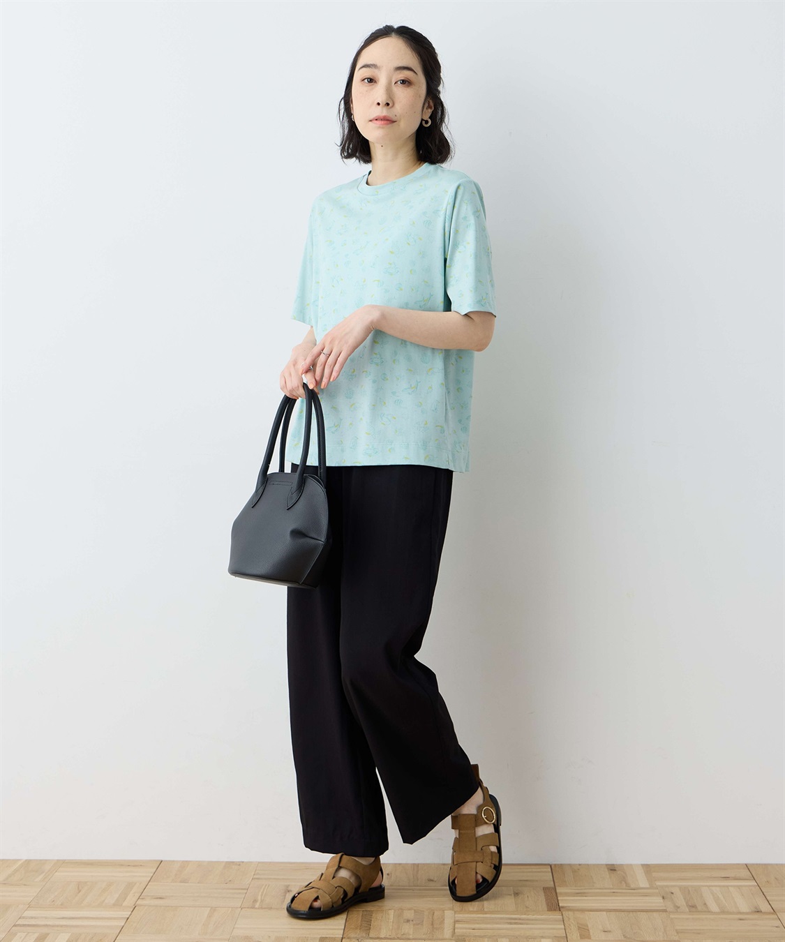 DECOY 【ひやさら】【UVカット】chiyoコイ君総プリントTシャツ_sub_5