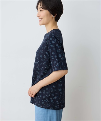 DECOY 【ひやさら】【UVカット】chiyoコイ君総プリントTシャツ_subthumb_13