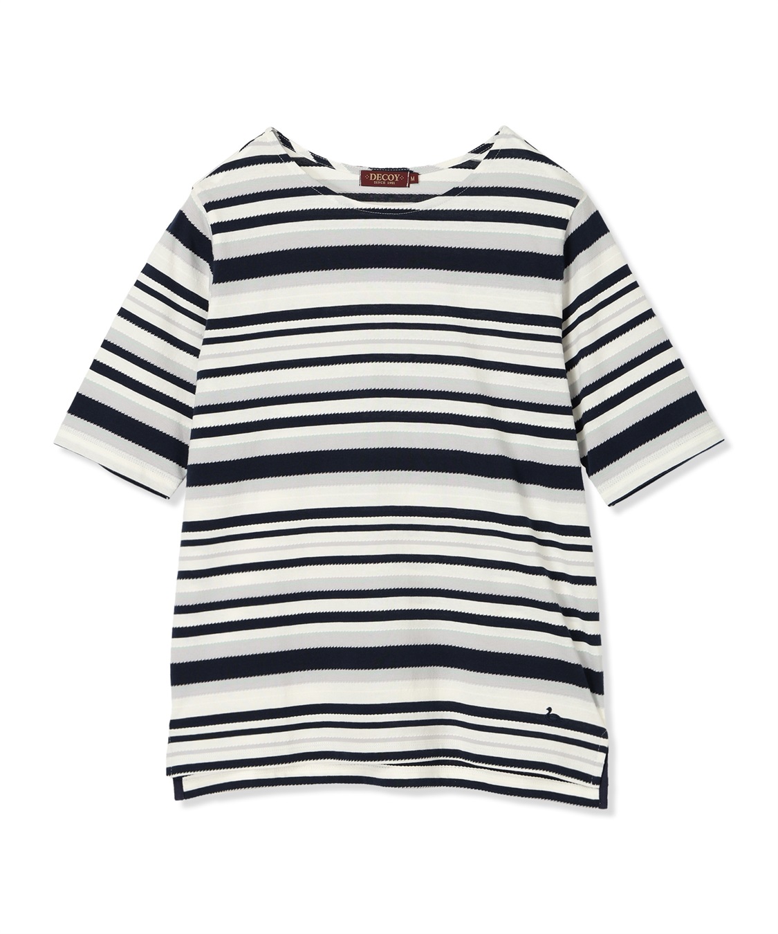 DECOY リップルボーダーTシャツ_sub_12