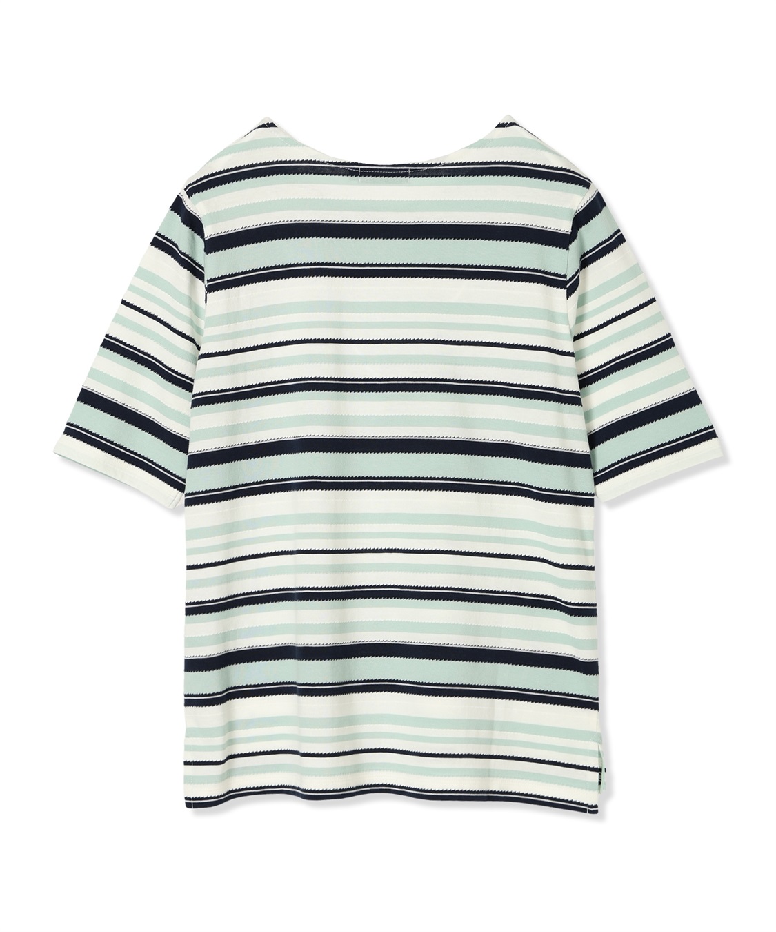 DECOY リップルボーダーTシャツ_sub_14