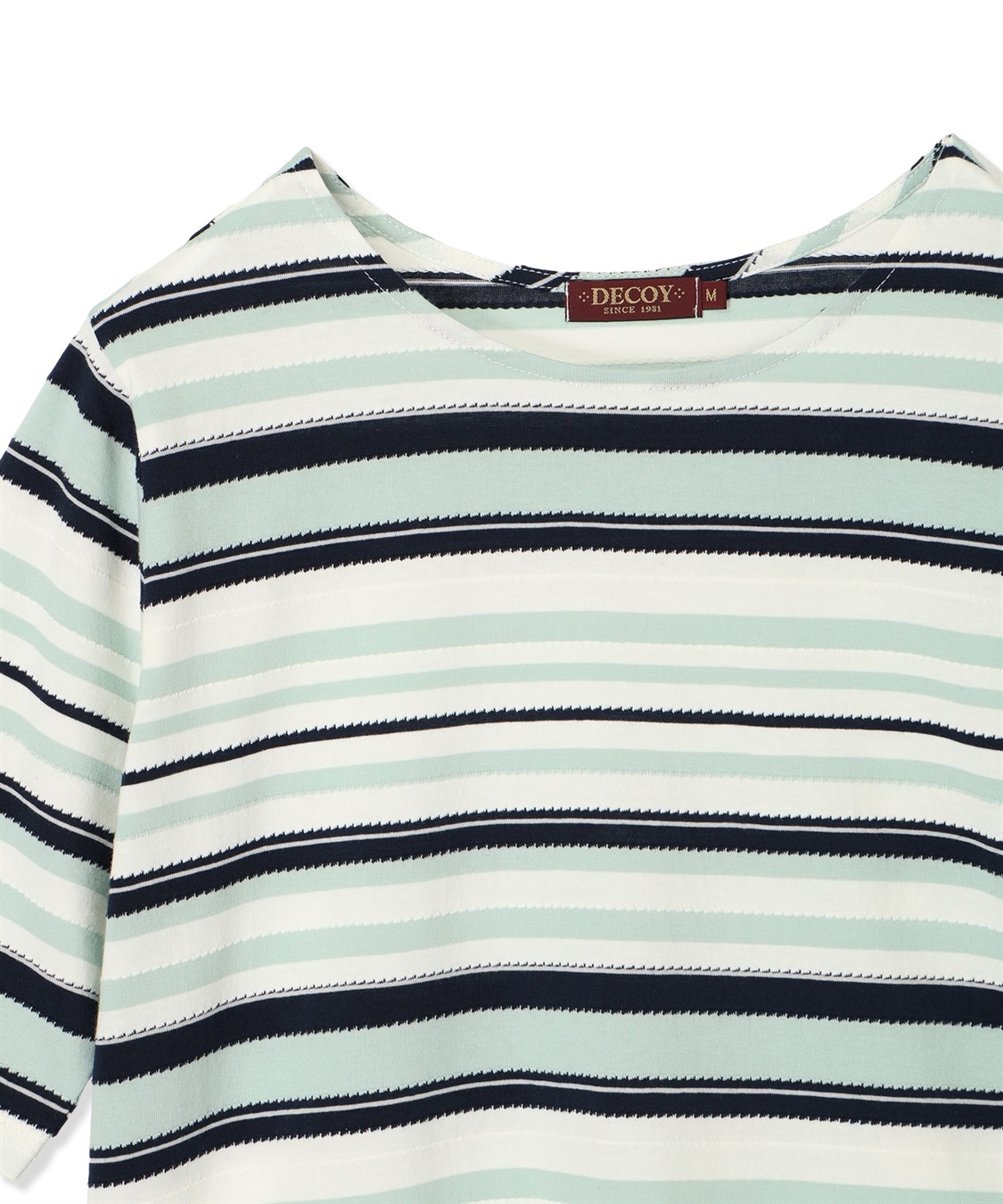 DECOY リップルボーダーTシャツ_sub_15