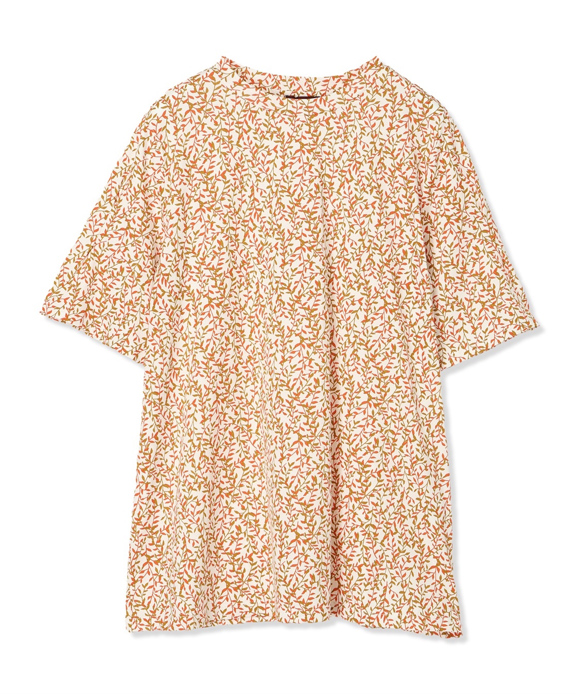 DECOY 【冷感】【UVカット】ひやさらコットンプレミアム袖ギャザーチュニックTシャツ_sub_17