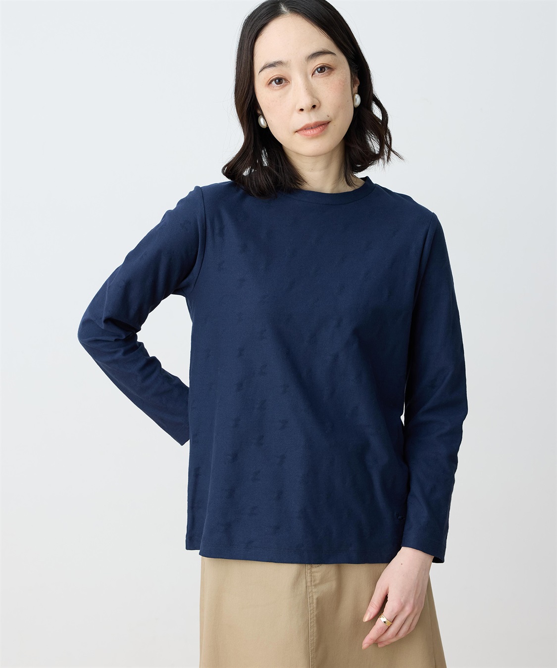 DECOY 【chiyoさんコラボ】ロンドンマーチコイくんジャガードTシャツ【オーガニックコットンブレンド】_sub_3