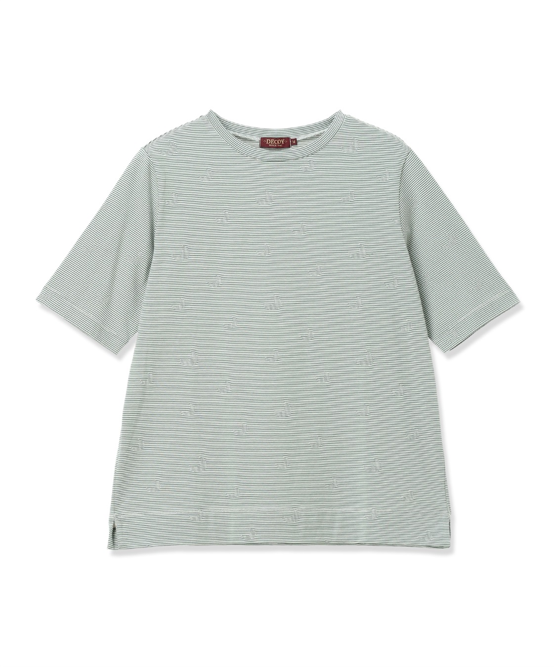 DECOY ミジンボーダー5分袖Tシャツ【オーガニックコットンブレンド】_sub_15