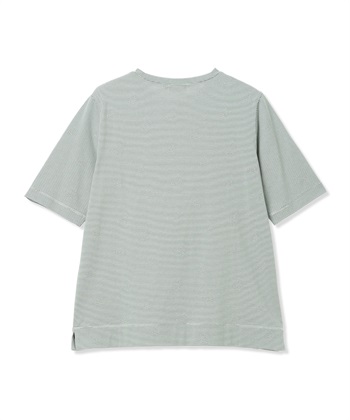 DECOY ミジンボーダー5分袖Tシャツ【オーガニックコットンブレンド】_subthumb_16