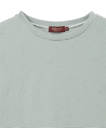 DECOY ミジンボーダー5分袖Tシャツ【オーガニックコットンブレンド】_subthumb_17