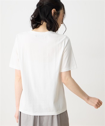 DECOY 【Liberty】リバティプリント半袖Tシャツ【UVカット・接触冷感・オーガニックコットンブレンド】_subthumb_2