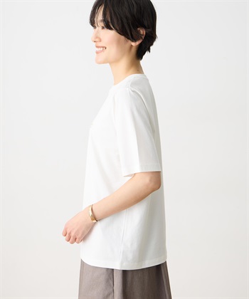 DECOY 【ひやさらコットン】フラワープリントTシャツ【綿100％・接触冷感・UVカット】_subthumb_4