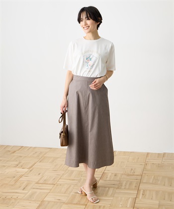 DECOY 【ひやさらコットン】フラワープリントTシャツ【綿100％・接触冷感・UVカット】_subthumb_13