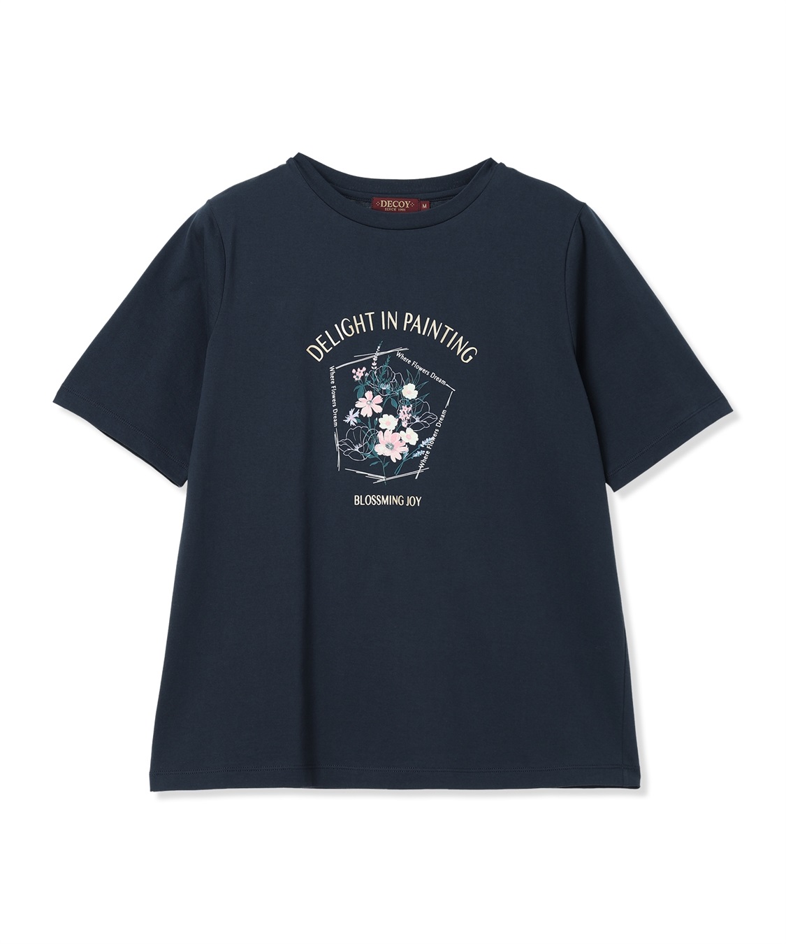 DECOY 【ひやさらコットン】フラワープリントTシャツ【綿100％・接触冷感・UVカット】_sub_29