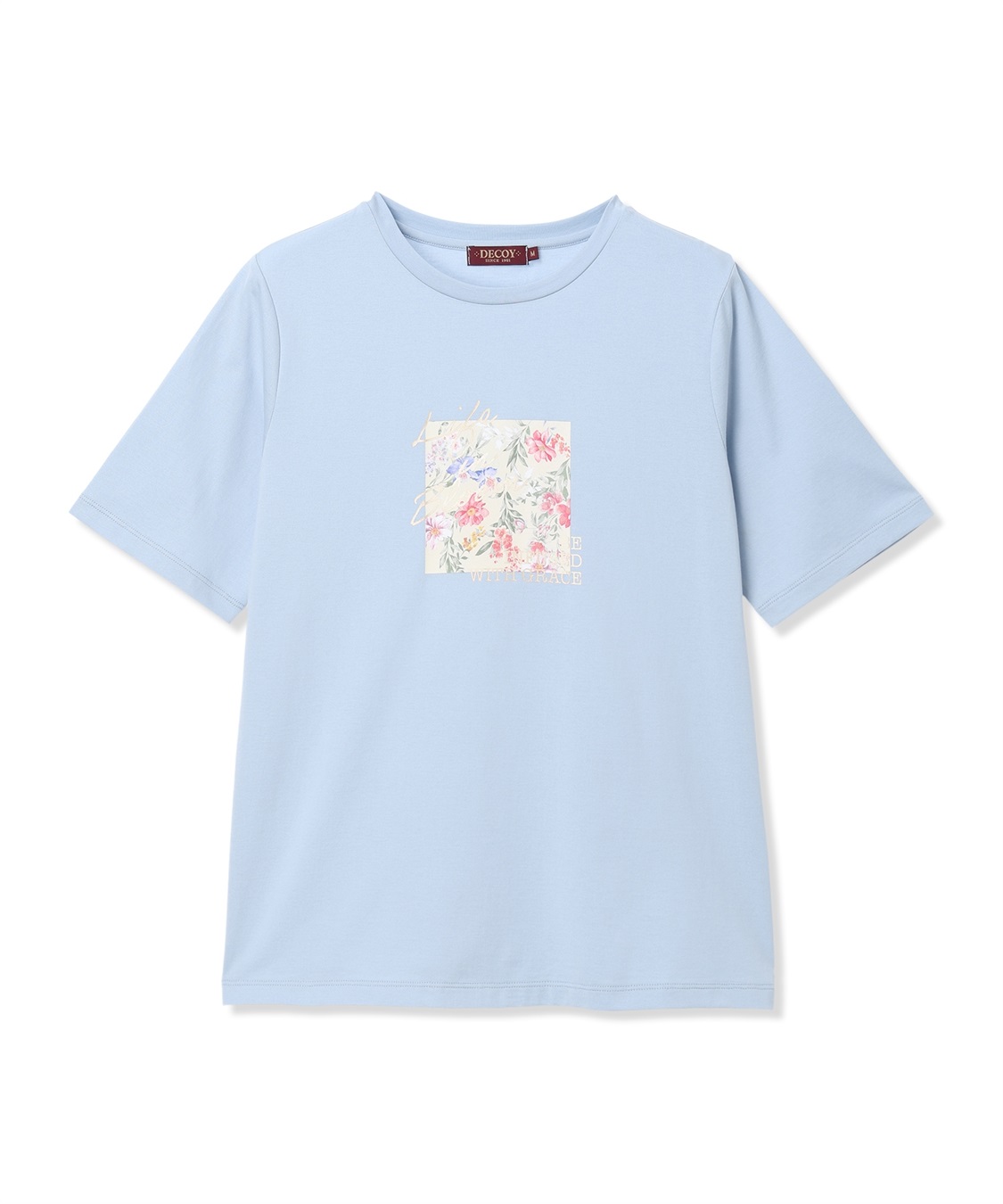 DECOY 【ひやさらコットン】フラワープリントTシャツ【綿100％・接触冷感・UVカット】_sub_27