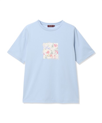 DECOY 【ひやさらコットン】フラワープリントTシャツ【綿100％・接触冷感・UVカット】_subthumb_27