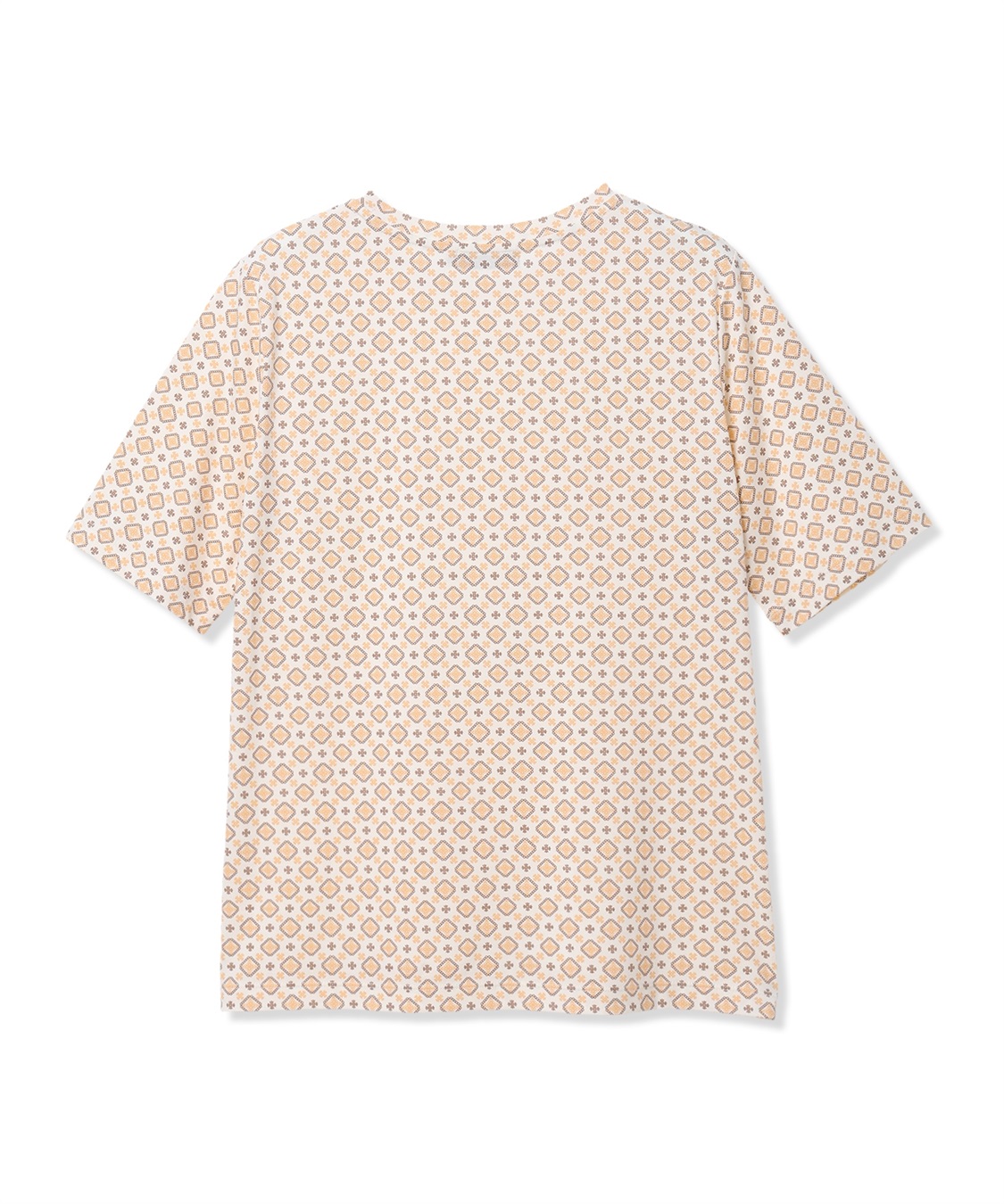 DECOY 【ひやさらコットン】小紋柄プリントTシャツ【綿100％・接触冷感・UVカット】_sub_17